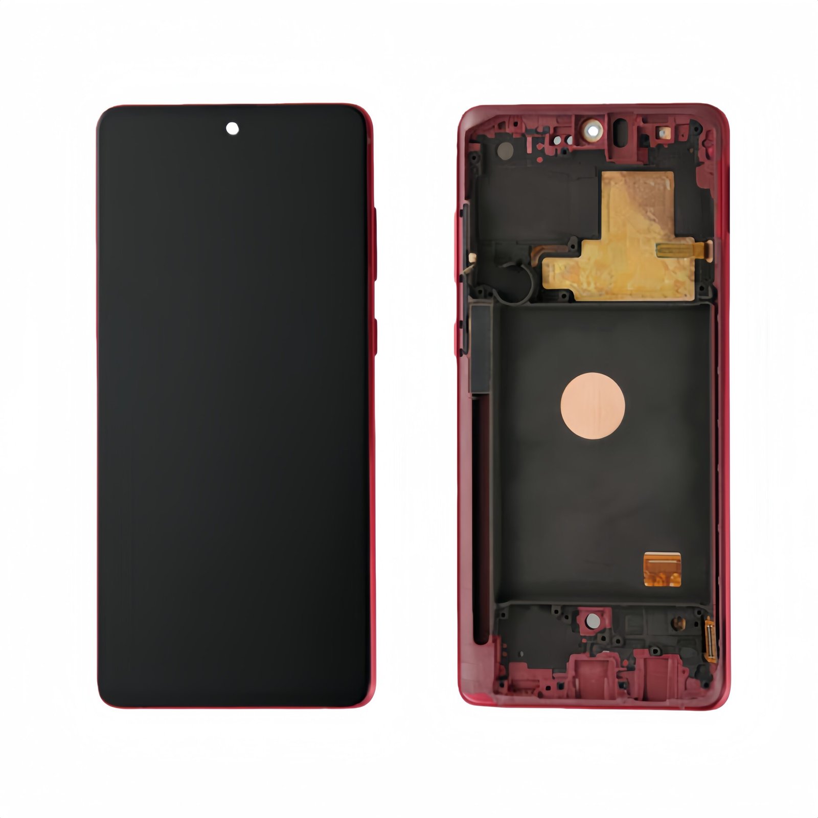 Pantalla Samsung Galaxy Note 10 Lite N770F Rojo Completa Original SERVICE PACK