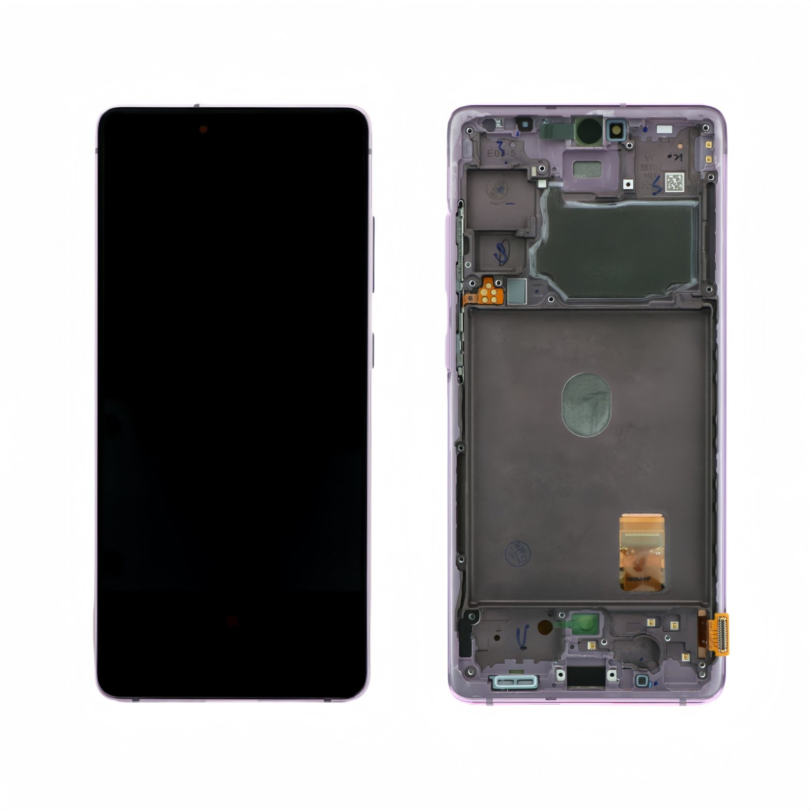 Pantalla Samsung Galaxy S20 FE G780/G781 5G Lavender con marco Original Completa SERVICE PACK