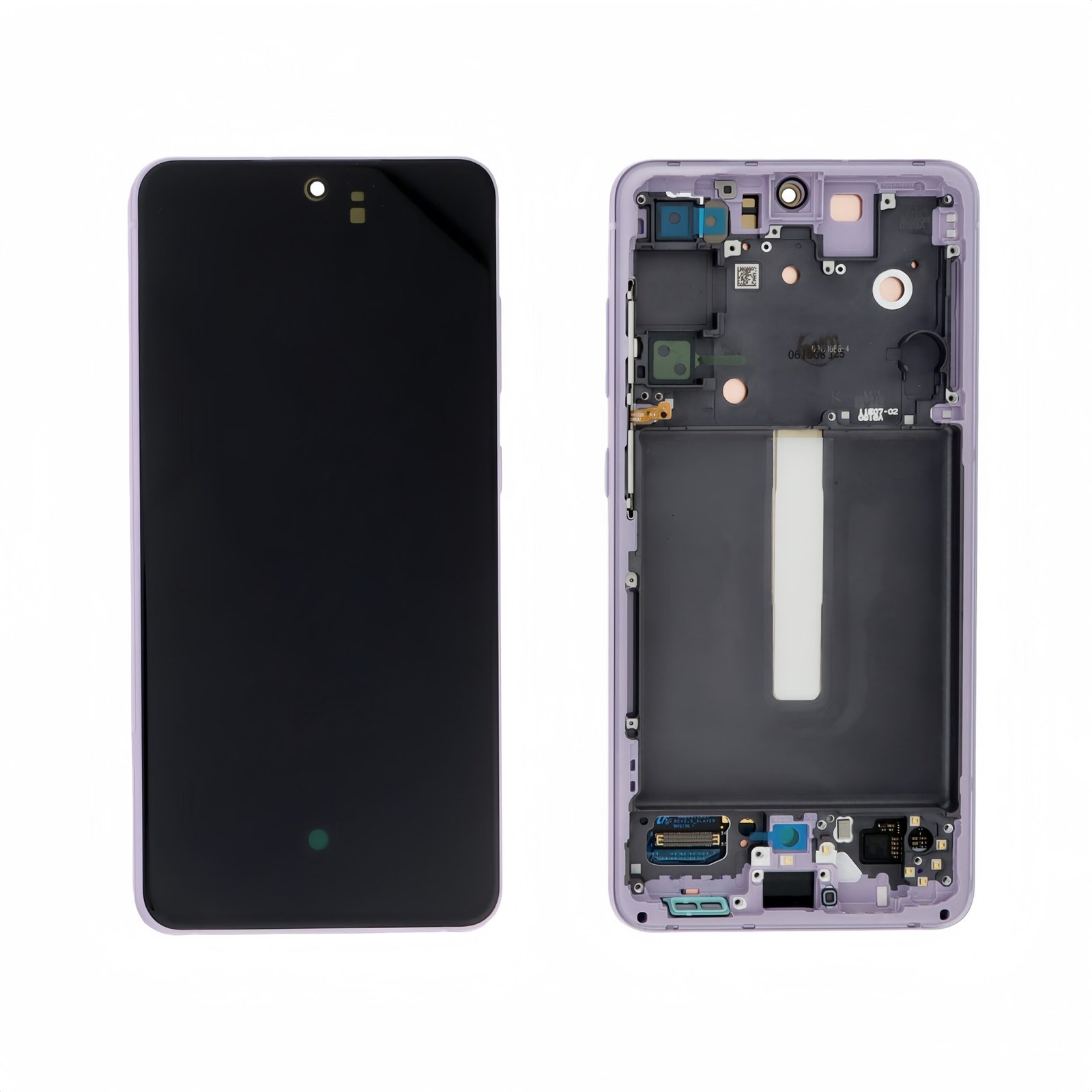 Pantalla Samsung Galaxy S21 FE G990 Violet con marco Original Completa SERVICE PACK Pantalla Samsung Galaxy S21 FE G990 Violet con marco Original Completa SERVICE PACK