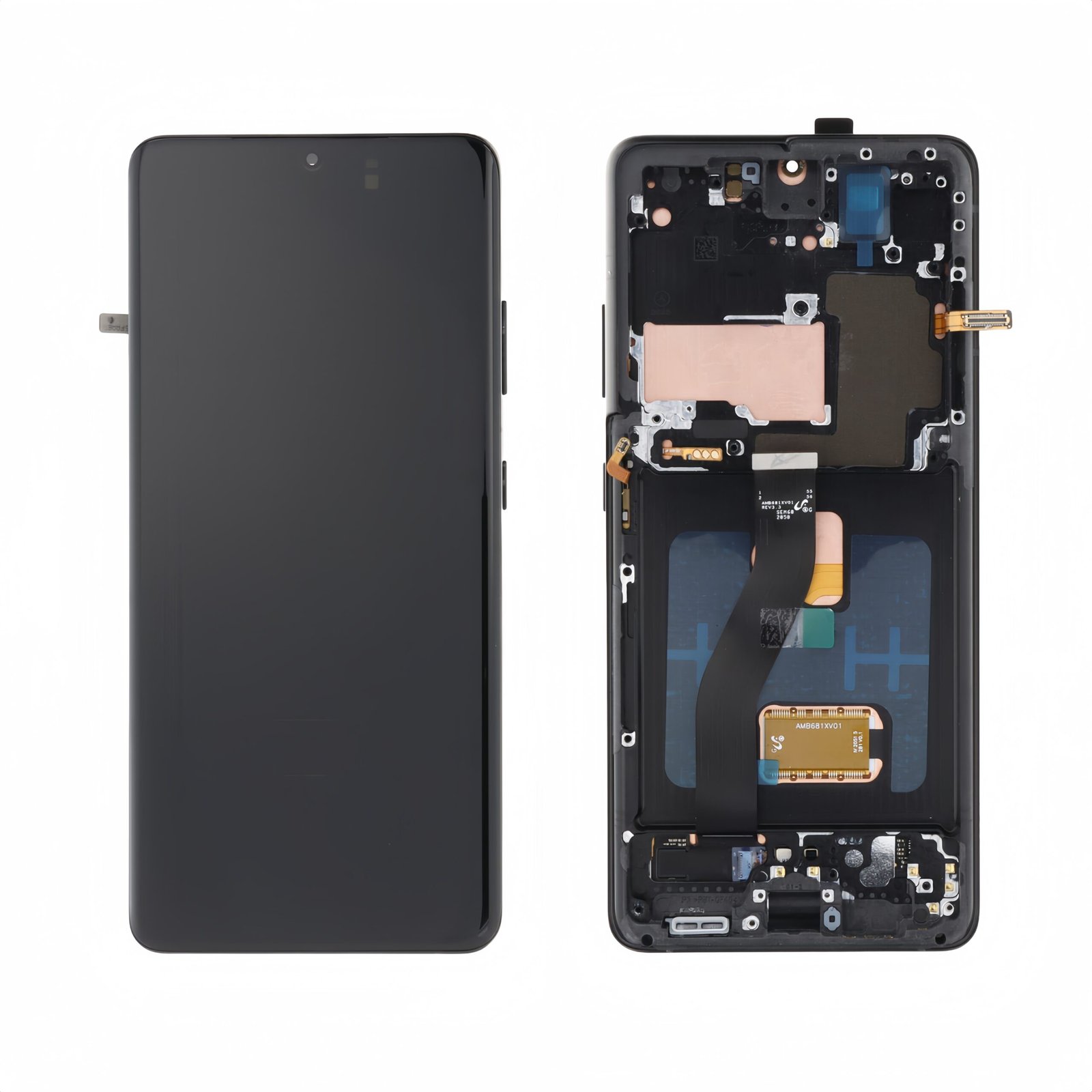 Pantalla Samsung Galaxy S21 Ultra G988B Negra con marco Original Completa SERVICE PACK Pantalla Samsung Galaxy S21 Ultra G988B Negra con marco Original Completa SERVICE PACK