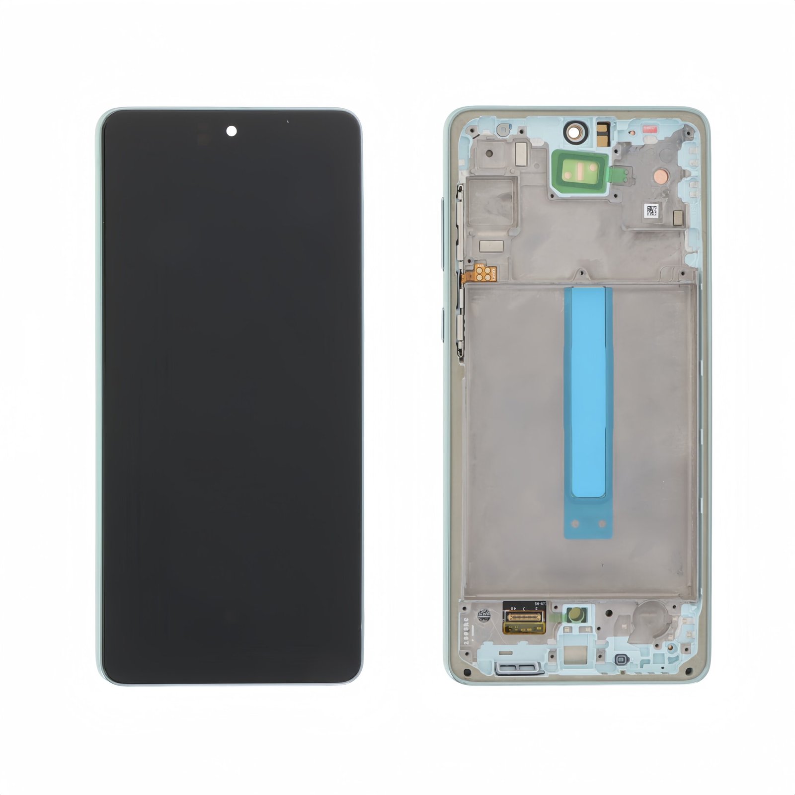 Pantalla Samsung SM-A736 A73 5G 2022 Verde con marco Original Completa SERVICE PACK