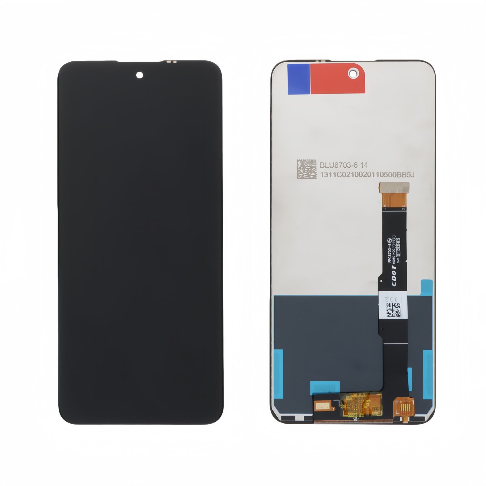 Pantalla TCL 20 5G (T781) Negra Completa LCD + Táctil