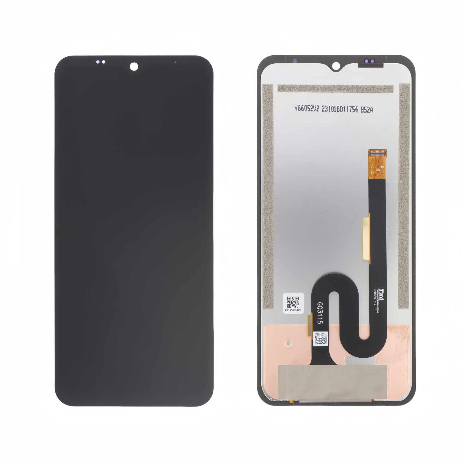 Pantalla Ulefone Armor 22 Negro sin marco LCD + Táctil EXCELLENT
