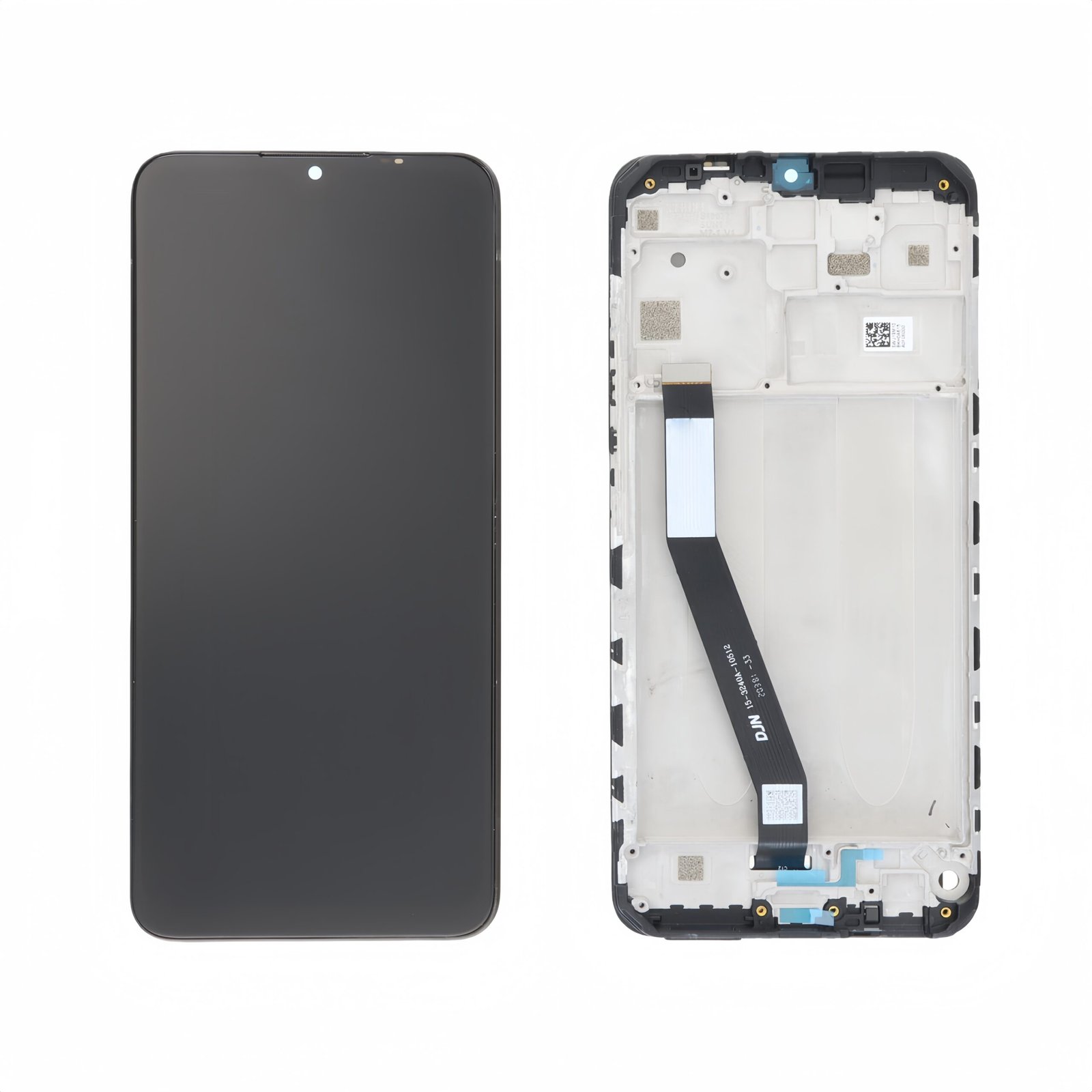 Pantalla Xiaomi Redmi 9 Negra con marco Completa LCD + Táctil