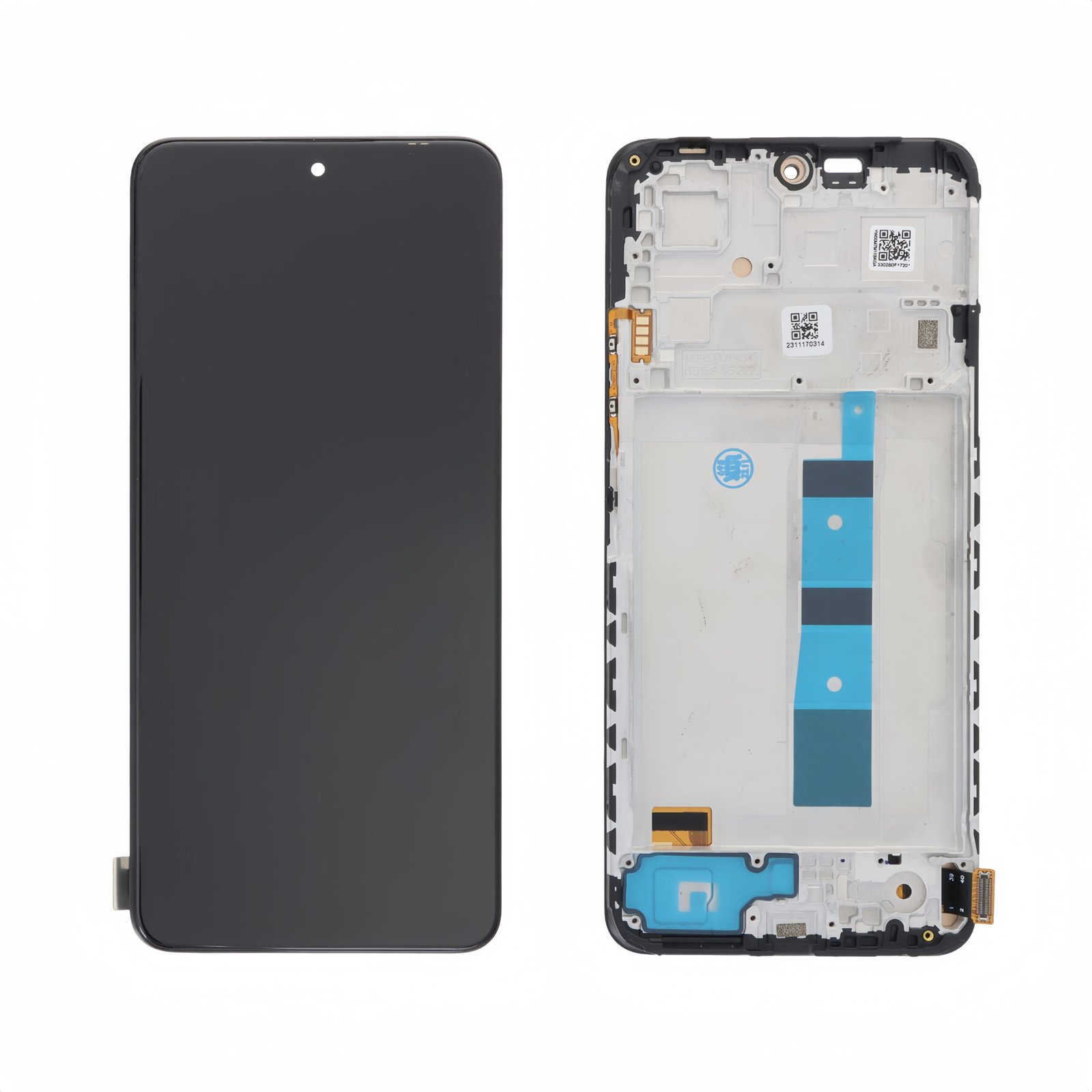 Pantalla Xiaomi Redmi Note 12 4G con marco Negro Completa LCD + Táctil INCELL