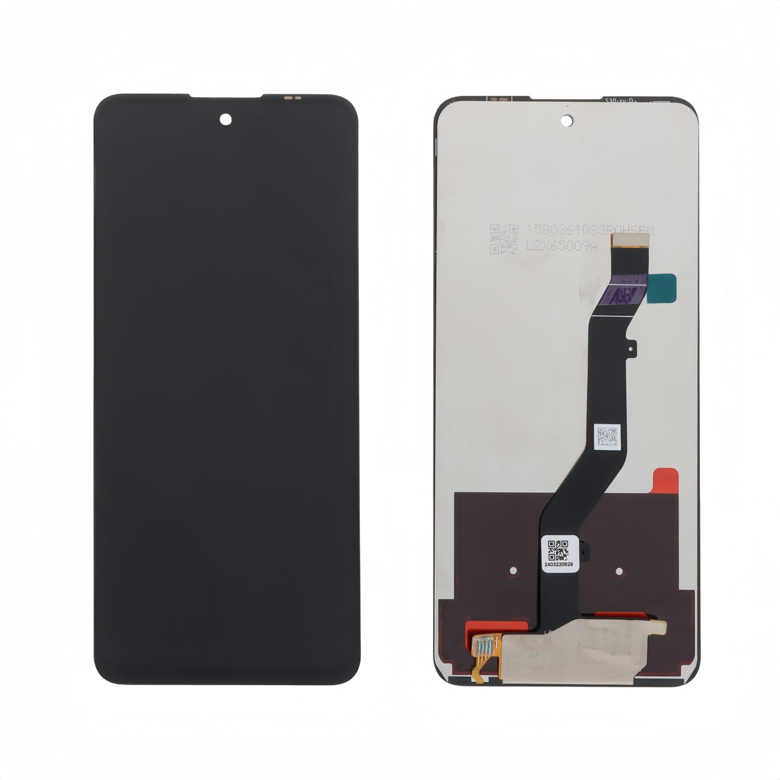 Pantalla ZTE Blade V30/V40 Negra Completa LCD + Táctil EXCELLENT