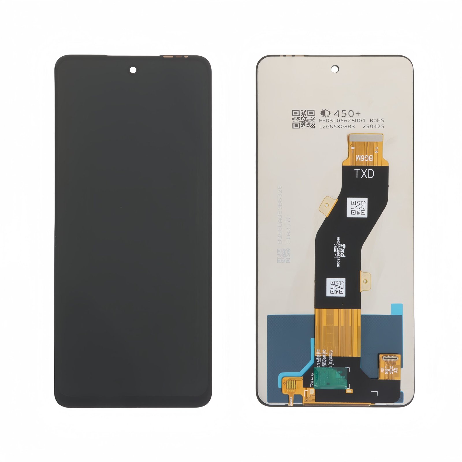 Pantalla ZTE V60 Design/A75 4G/AXON 60 LITE/V60 VITA/NUBIA 60 DESIGN Negra Completa LCD + Táctil
