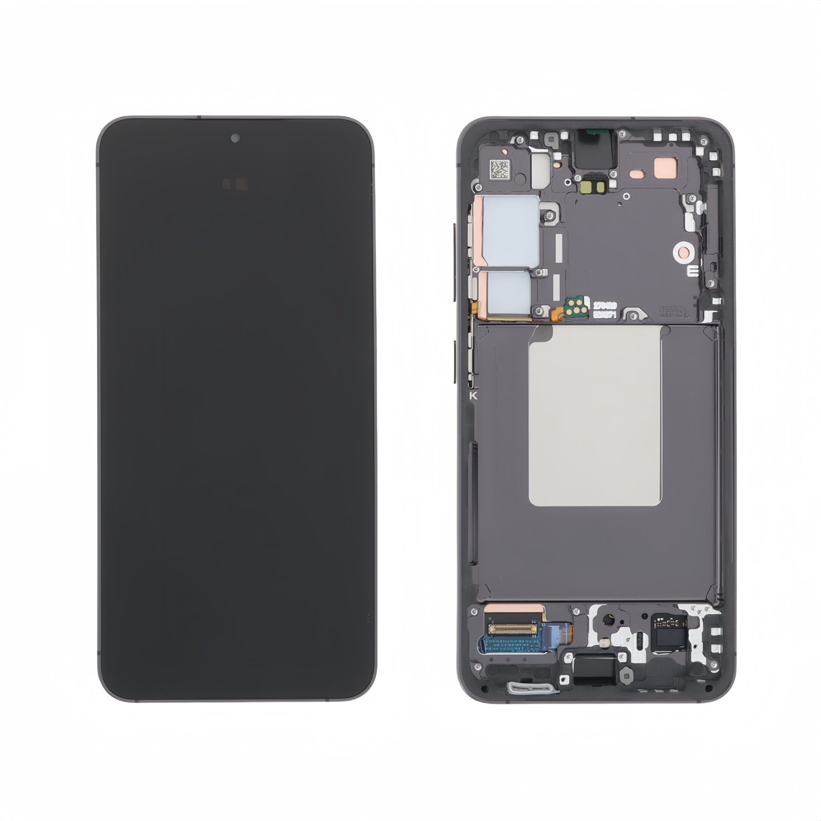 "Pre-Assembled Frame" Pantalla Samsung Galaxy S24 (SM-S921) con marco Negro LCD + Táctil Completo SERVICE PACK (Marco Premontado)