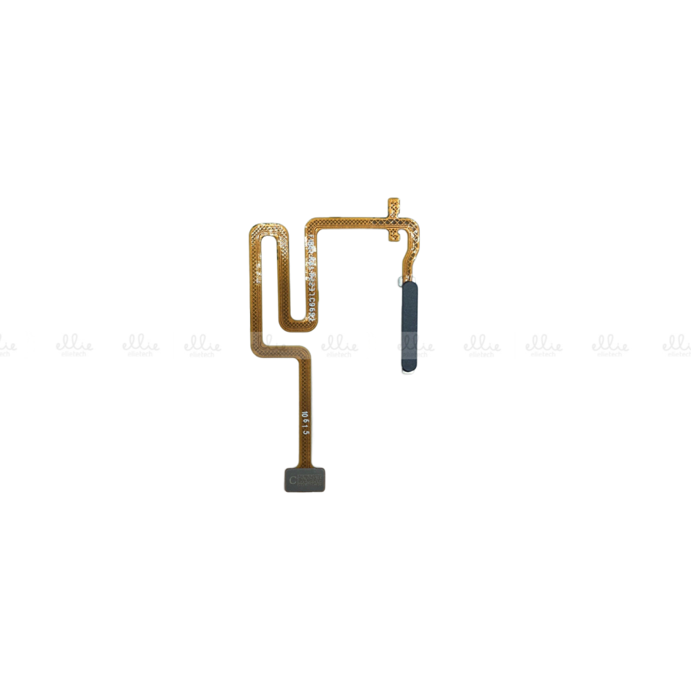 Cable flex con Lector de huella para Realme C35 - negro
