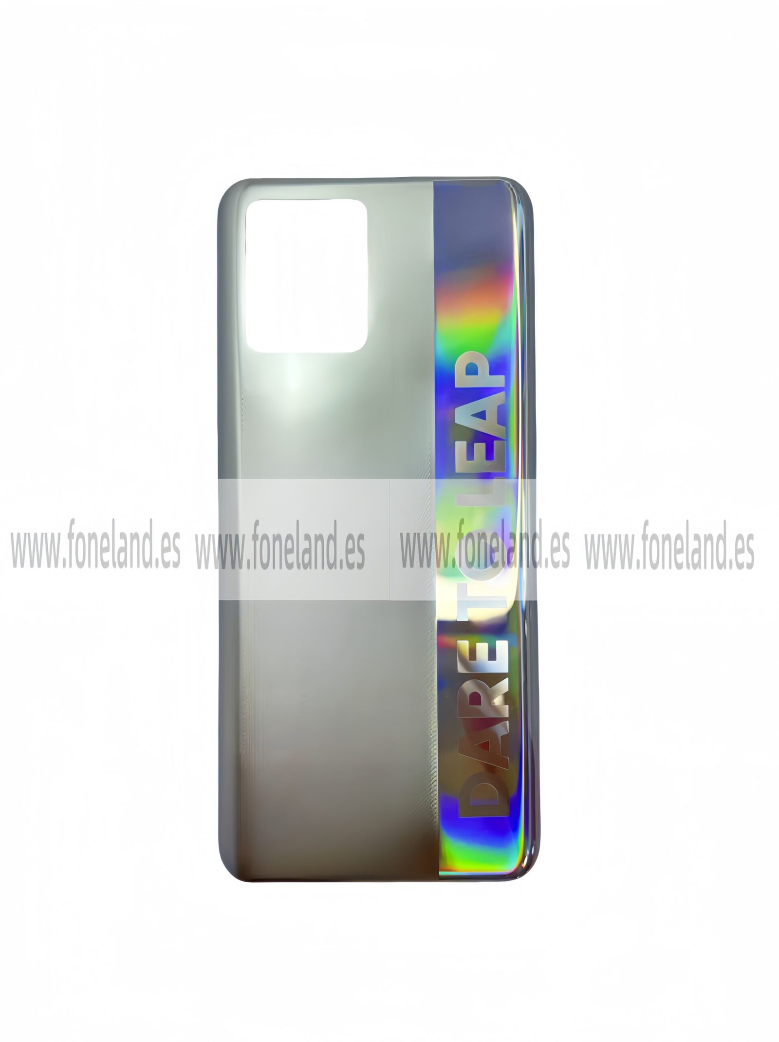 Tapa trasera para Realme 8 4G Plata