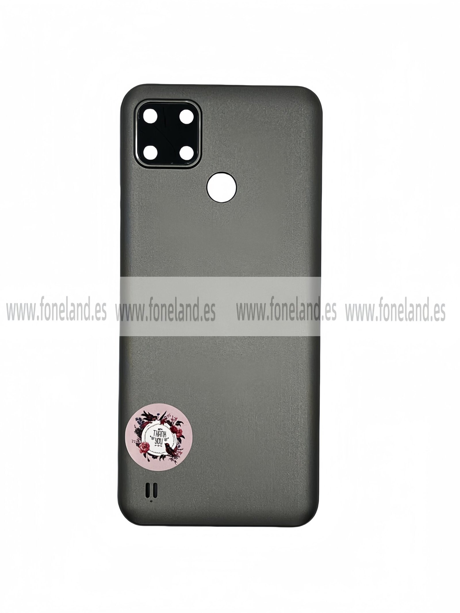 Tapa trasera para Realme - C25Y - negro
