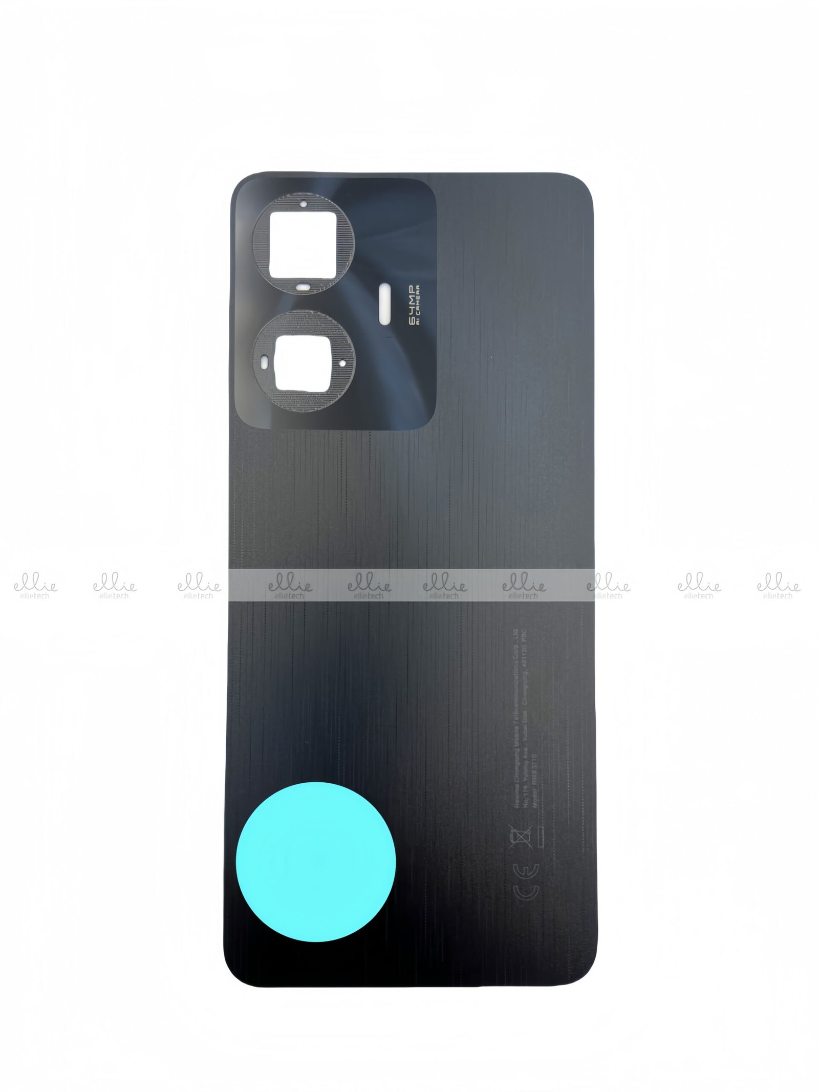 Tapa trasera para Realme C55 Negro Original