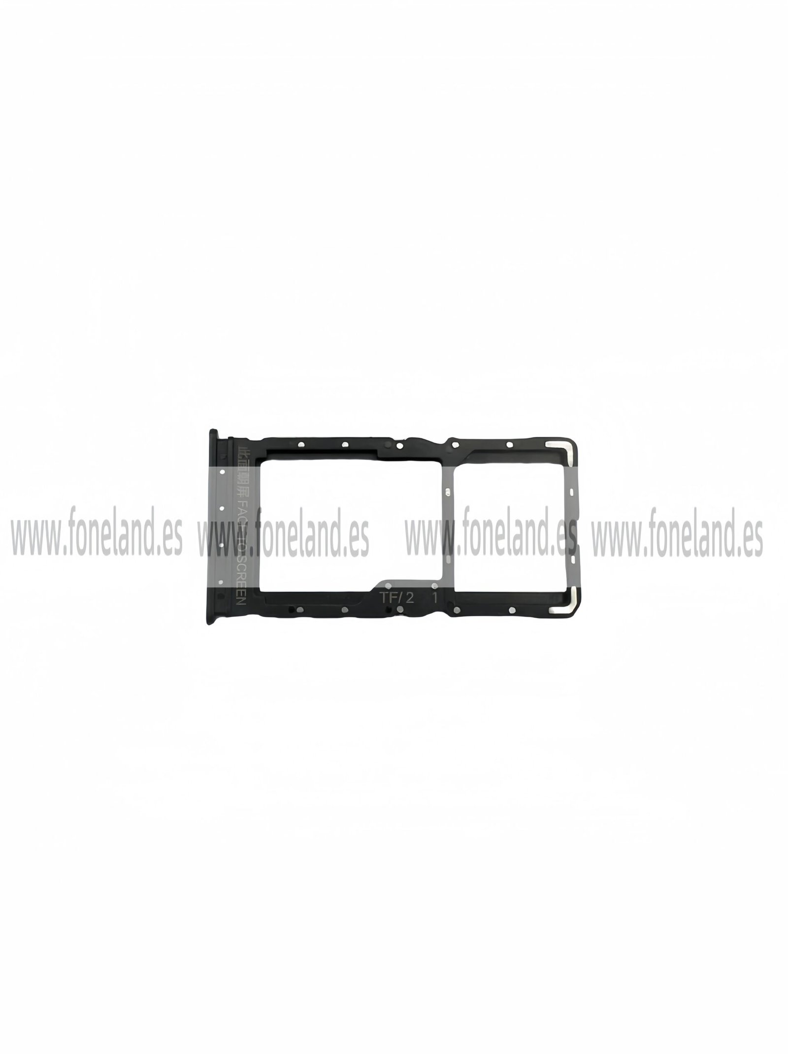 Bandeja de SIM para Xiaomi Redmi Note 12 5G - negro