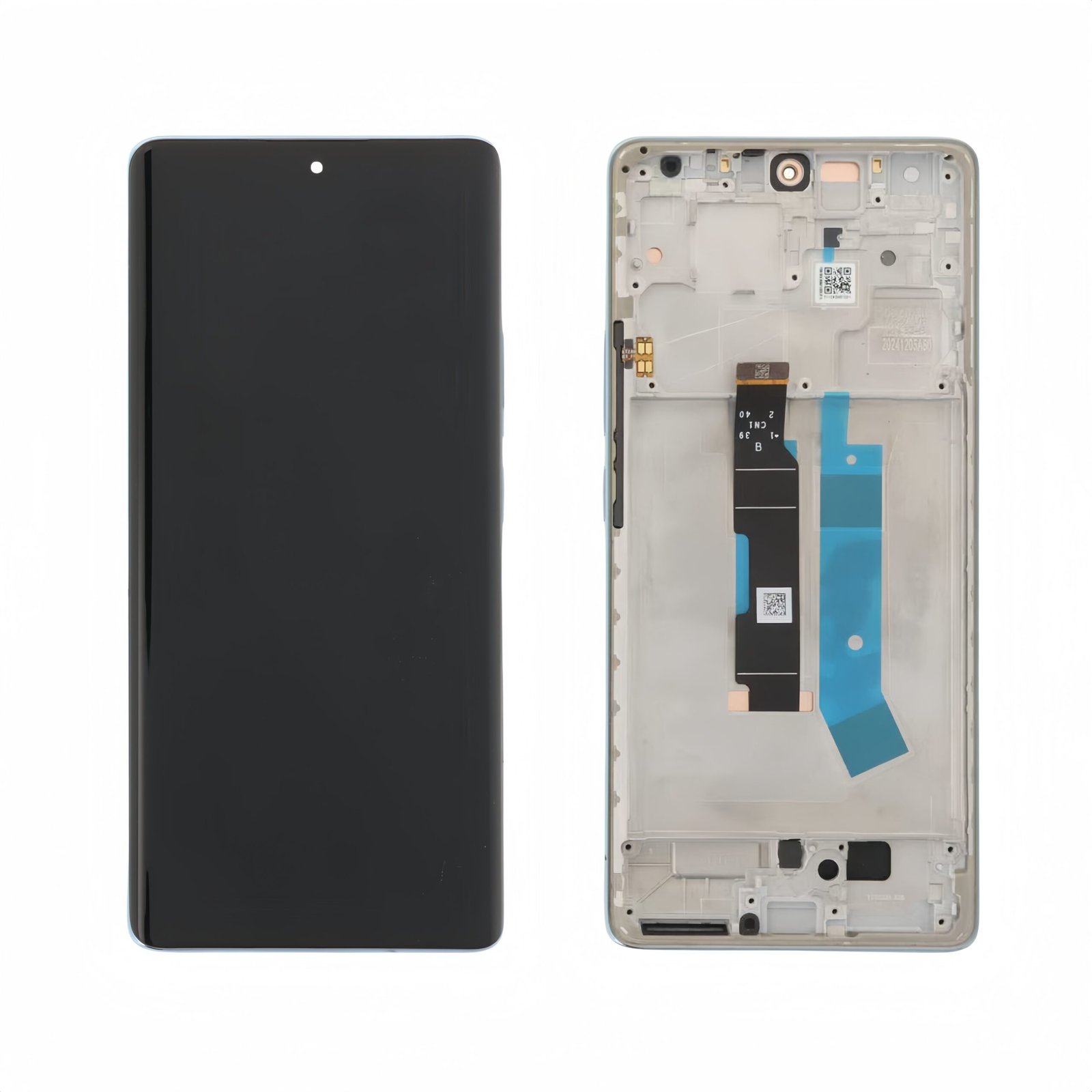 "Pre-Assembled Frame" Pantalla Xiaomi Redmi Note 14 Pro 4G con marco Azul Oscuro LCD + Táctil Completo EXCELLENT