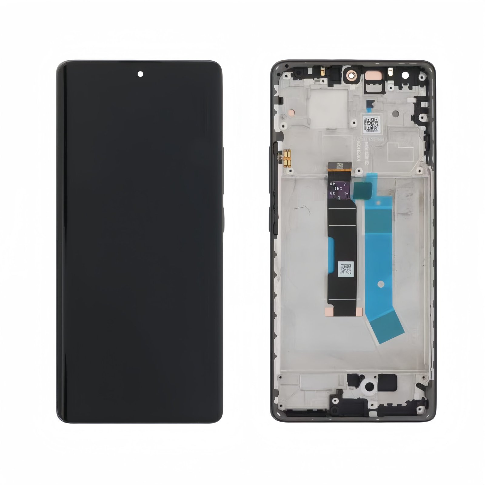 "Pre-Assembled Frame" Pantalla Xiaomi Redmi Note 14 Pro 4G (24116RACCG) con marco Negro LCD + Táctil Completo EXCELLENT