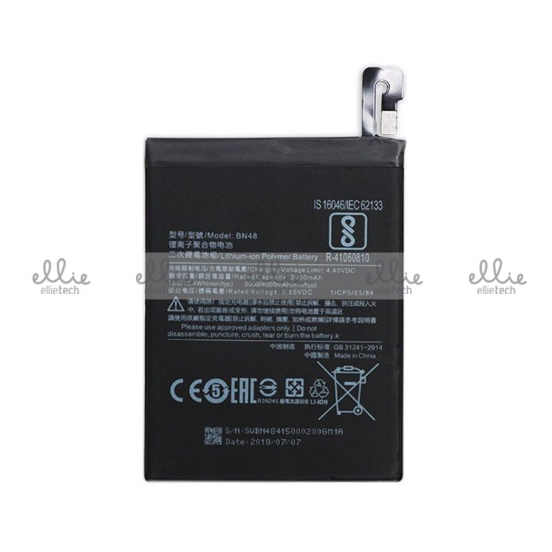 Batería Xiaomi Redmi 7 (M1810F6LG, M1810F6LH, M1810F6LI)/Xiaomi Redmi Note 8 (M1908C3JH, M1908C3JG, M1908C3JI) Redmi NOTE 8 2021 (M1908C3JGG)/Xiaomi Redmi Note 8T (M1908C3XG) BN46