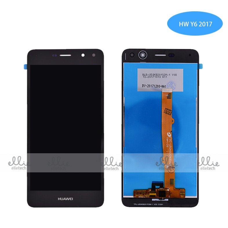 Original Pantalla Huawei Y6 2017/Y5 2017 Negra Completa LCD + Táctil