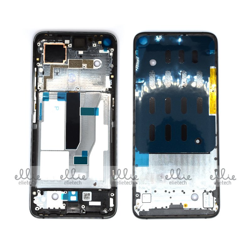 Carcasa intermedia para Xiaomi Mi 10 T 5G/10T Pro 5G Negro Original
