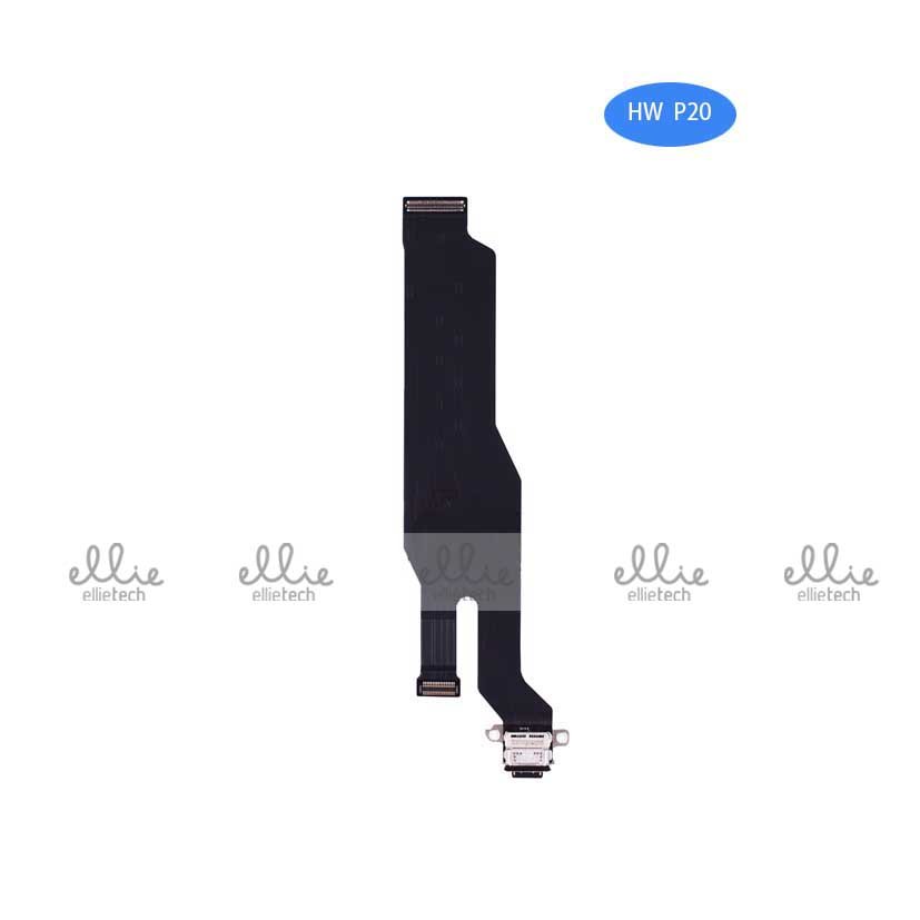 Flex Principal Interconexión Placas con Conector de carga para Huawei P20 Original