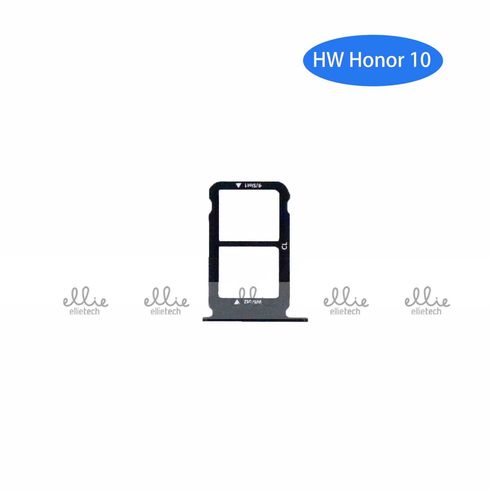 Bandeja de SIM para Huawei Honor 10 - negra