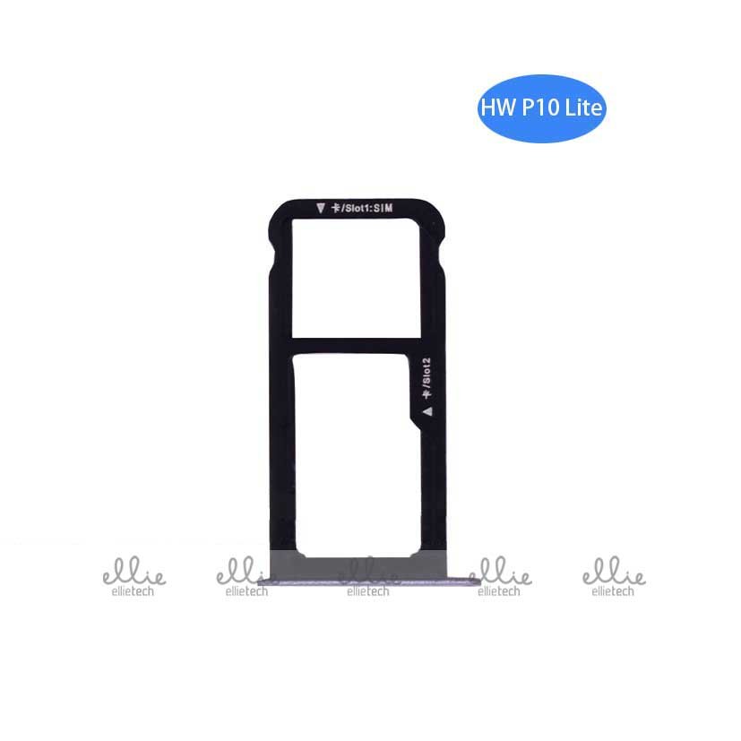 Bandeja de SIM para Huawei P10 Lite - negra