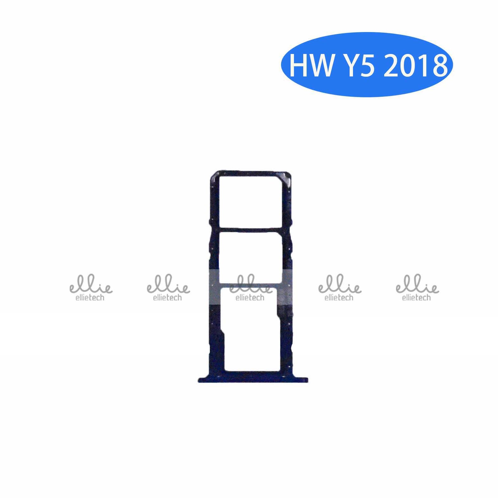 Bandeja de la Tarjeta SIM para Huawei Y5 2018 - azul