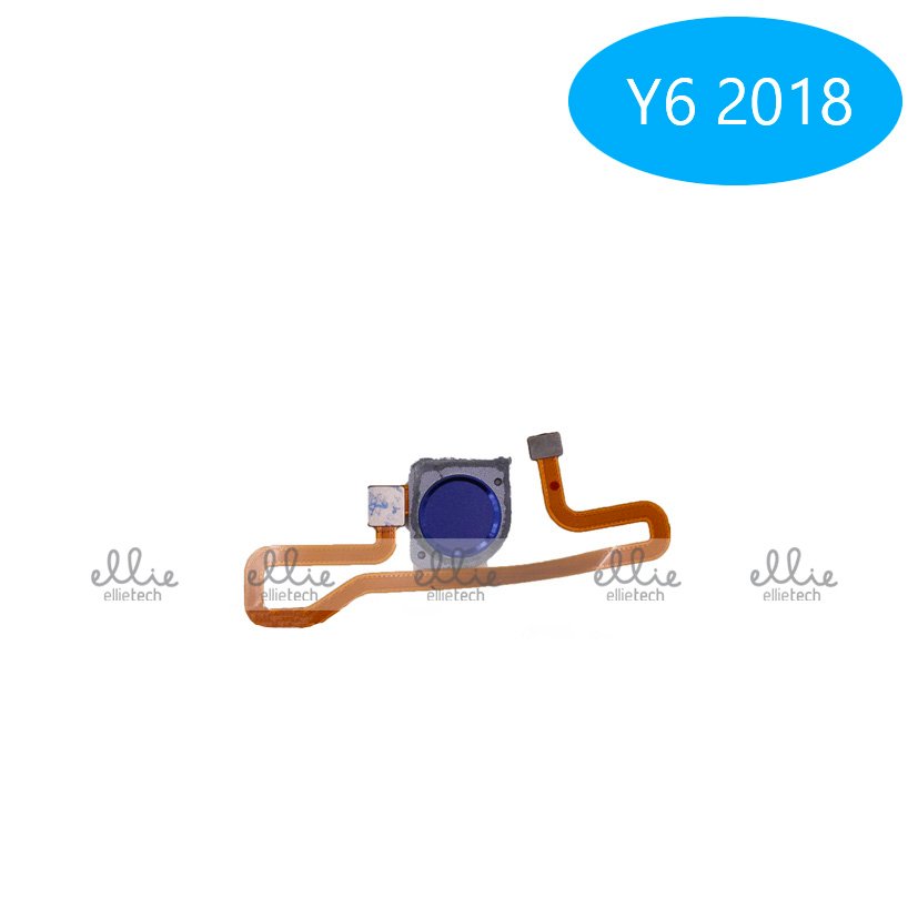 Flex del Botón Home para Huawei Y6 2018 - azul