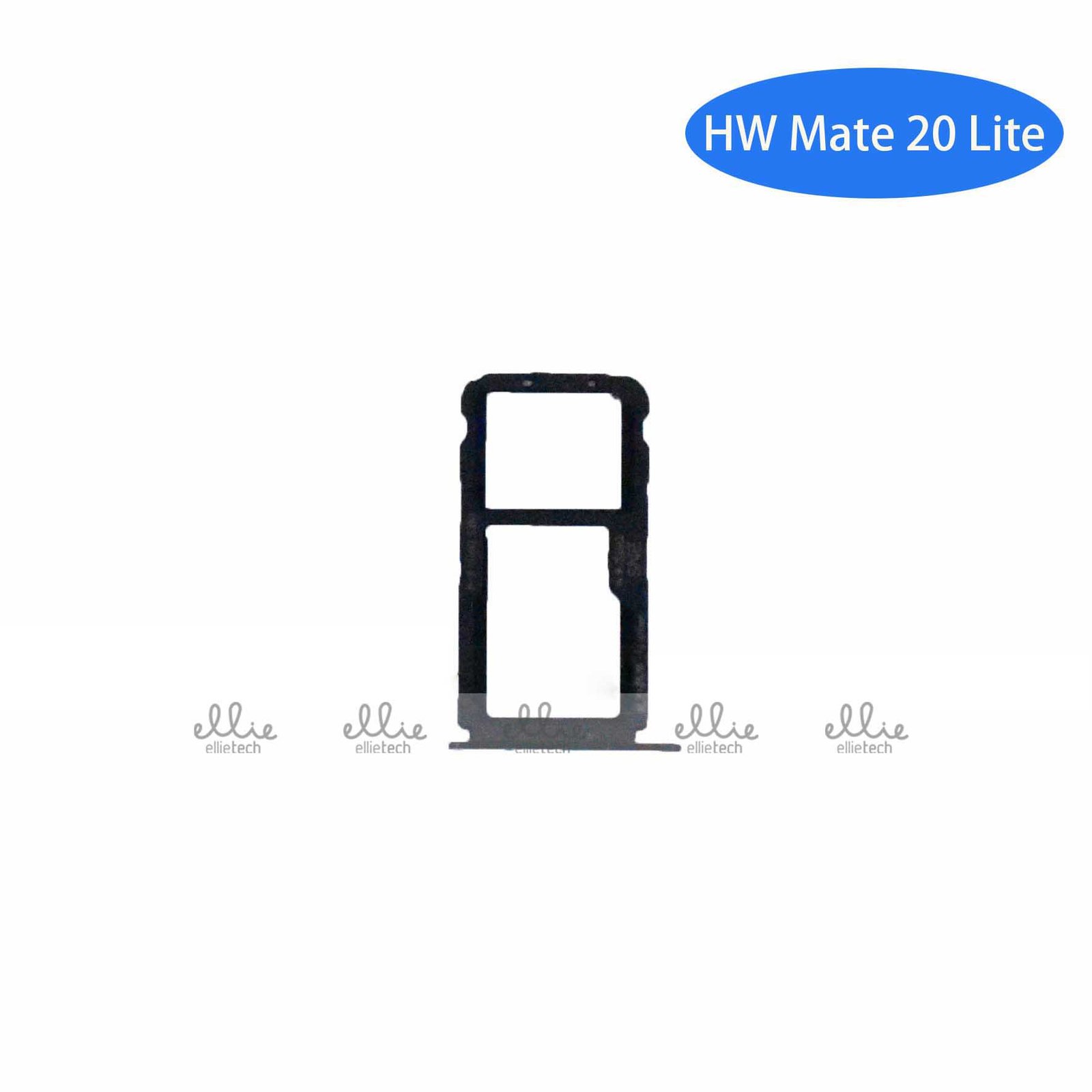 Bandeja de la Tarjeta SIM para Huawei Mate 20 Lite - negra