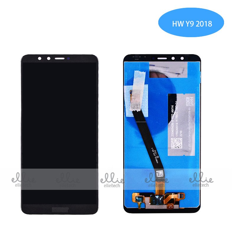 Pantalla Huawei Y9 2018 Negra Completa LCD + Táctil