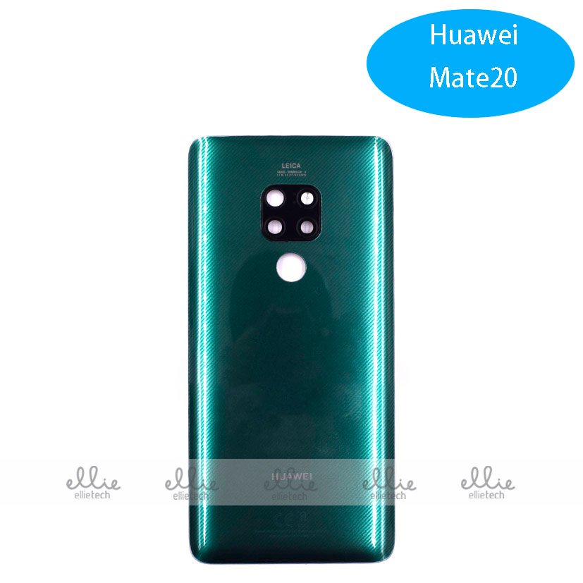 Tapa trasera con lente de cristal para Huawei Mate 20 - verde