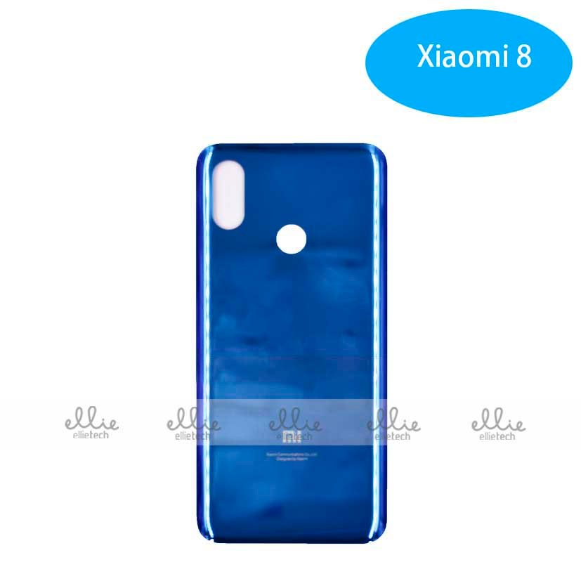 Tapa trasera para Xiaomi Mi 8 - azul