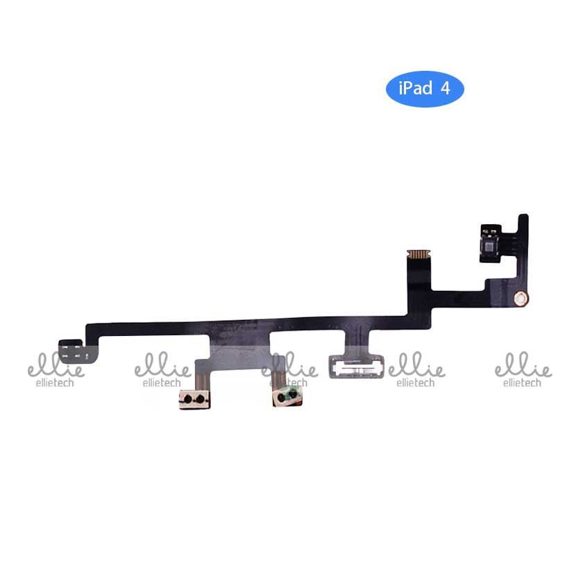 Cable flex de encendido y volumen para iPad 4 A1458 A1459 - A1460