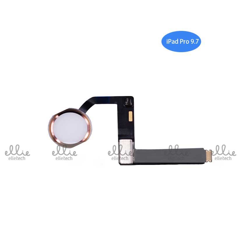 Cable flex Con Lector de huella para iPad Pro 9.7 A1673 A1674 - A1675 - rosa