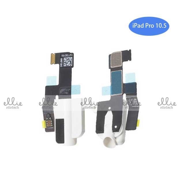 Conector de audio jack para iPad Pro 10.5 A1701 A1709 - A1852 - blanco