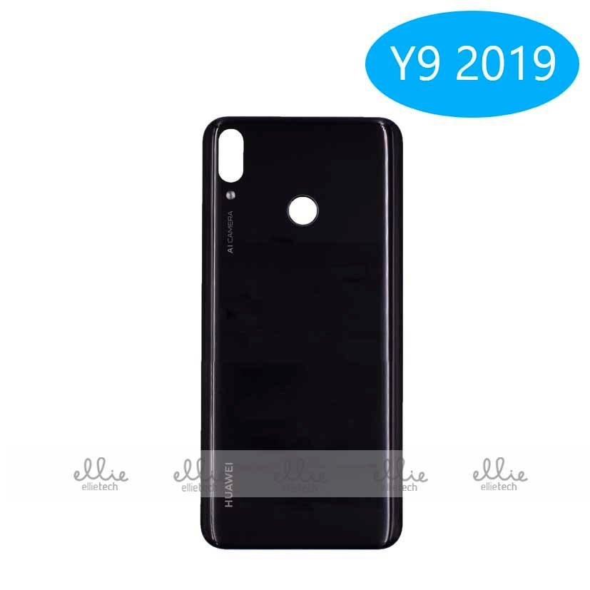 Tapa trasera para Huawei Y9 2019 - negra Tapa trasera para Huawei Y9 2019 - negra