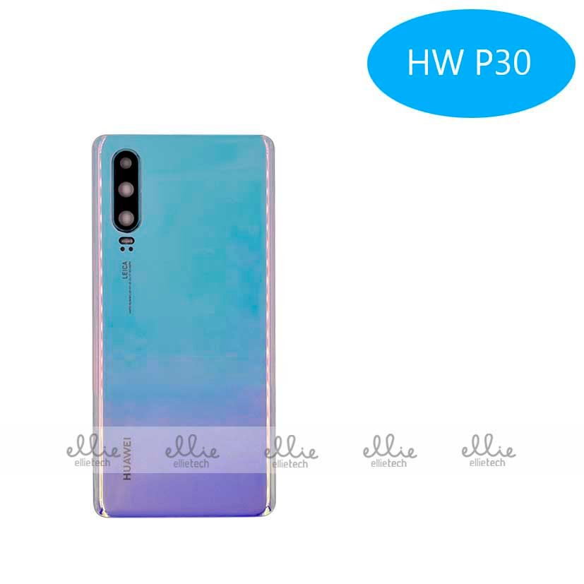 Tapa trasera Huawei P30 Azul Cielo Con Lente