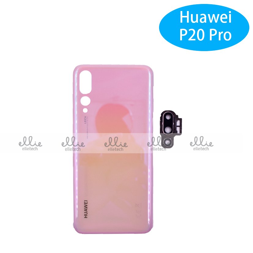 Tapa trasera Huawei P20 Pro Con Lente Rosa