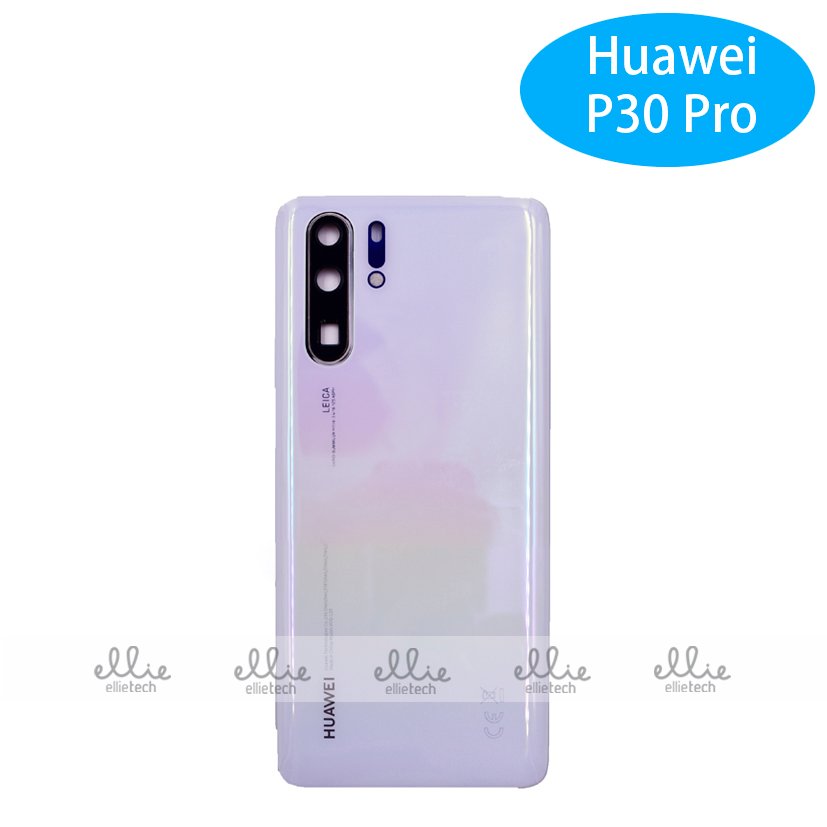 Tapa trasera Huawei P30 Pro Blanca Con Lente