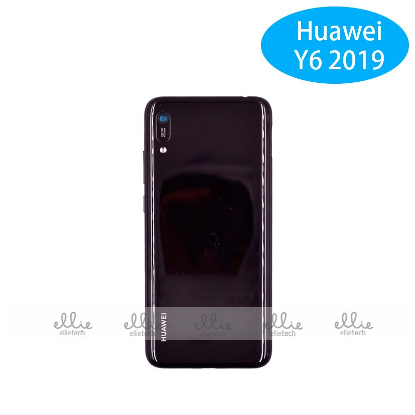 Tapa trasera Huawei Y6 2019/Honor 8A Sin Huella Negra ORI