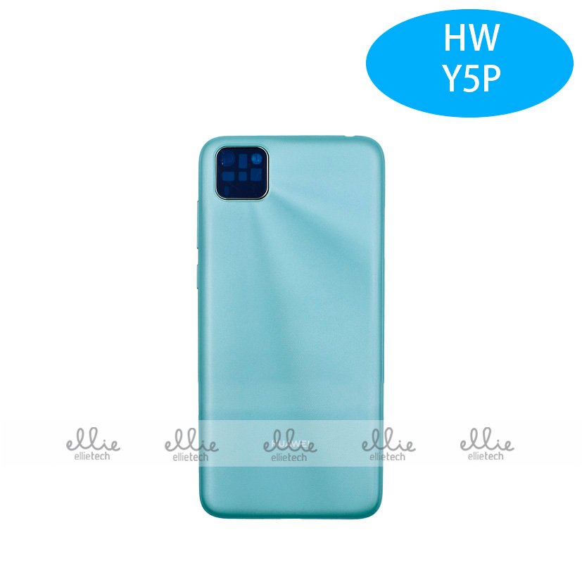 Tapa trasera para Huawei Y5P Verde Con Lente