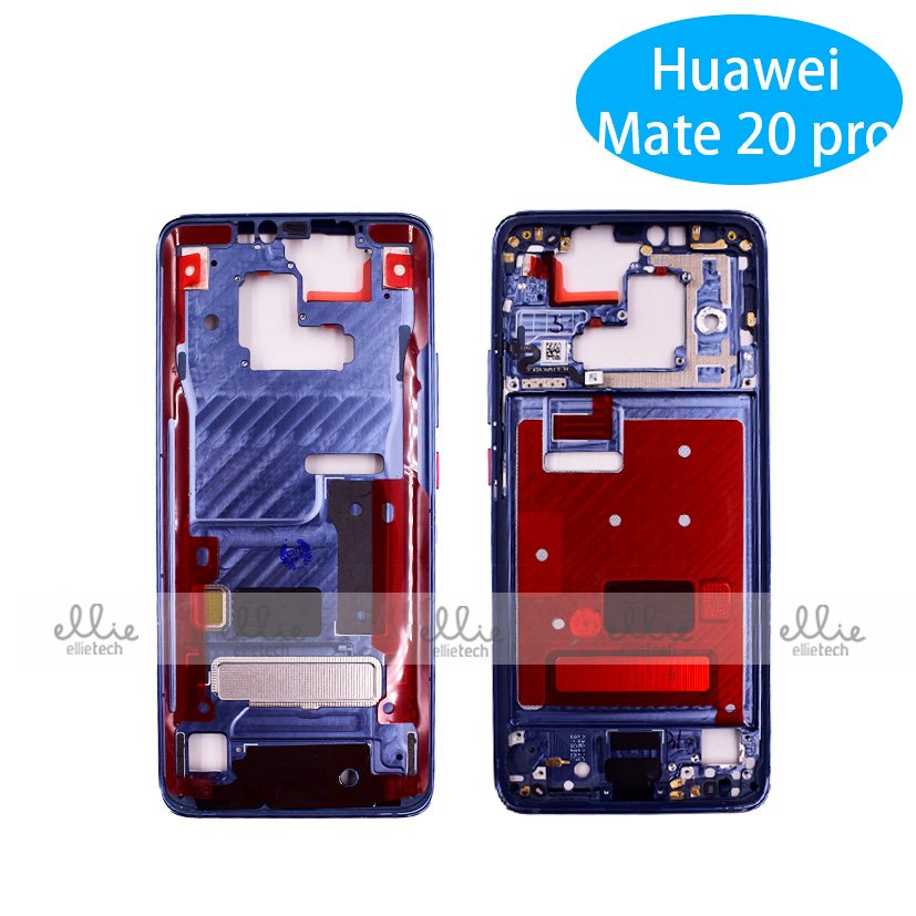 Carcasa intermedia para Huawei Mate 20 Pro Negro Original