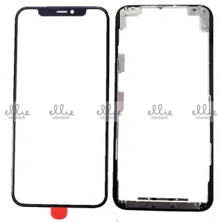 Pantalla Cristal + Marco Lateral con Pegamento para iPhone 11 Pro Negro Original Pantalla Cristal + Marco Lateral con Pegamento para iPhone 11 Pro Negro Original