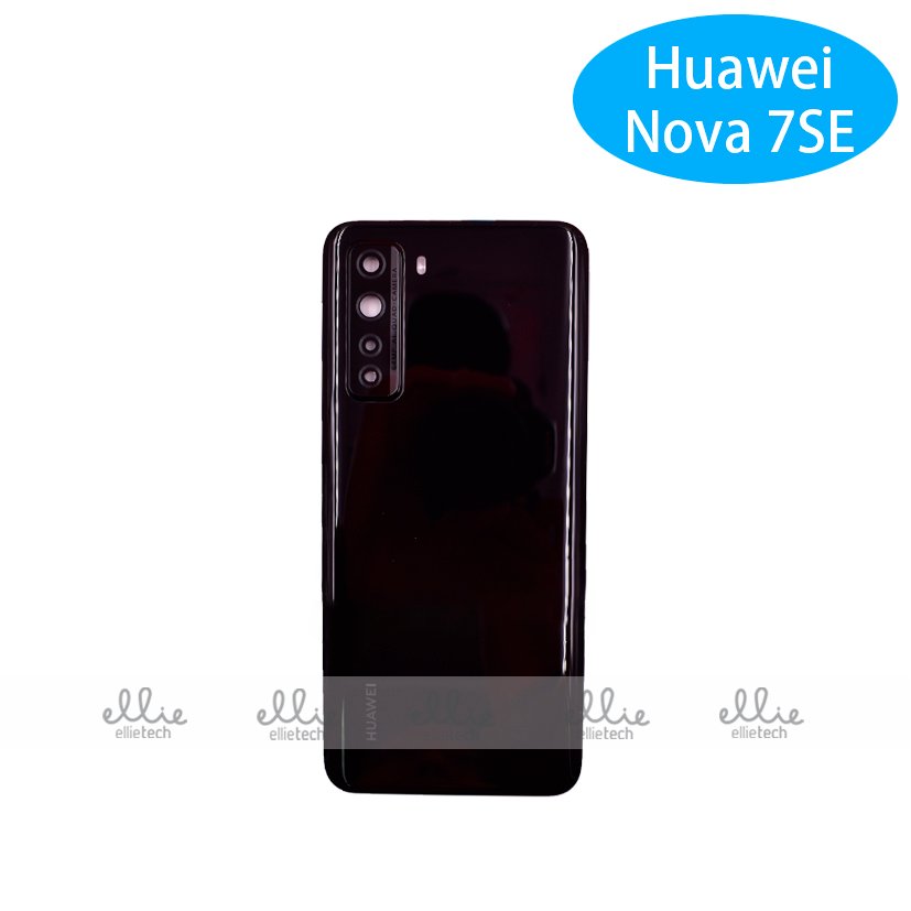 Tapa trasera Huawei P40 Lite 5G/Nova 7SE Negra Con Lente