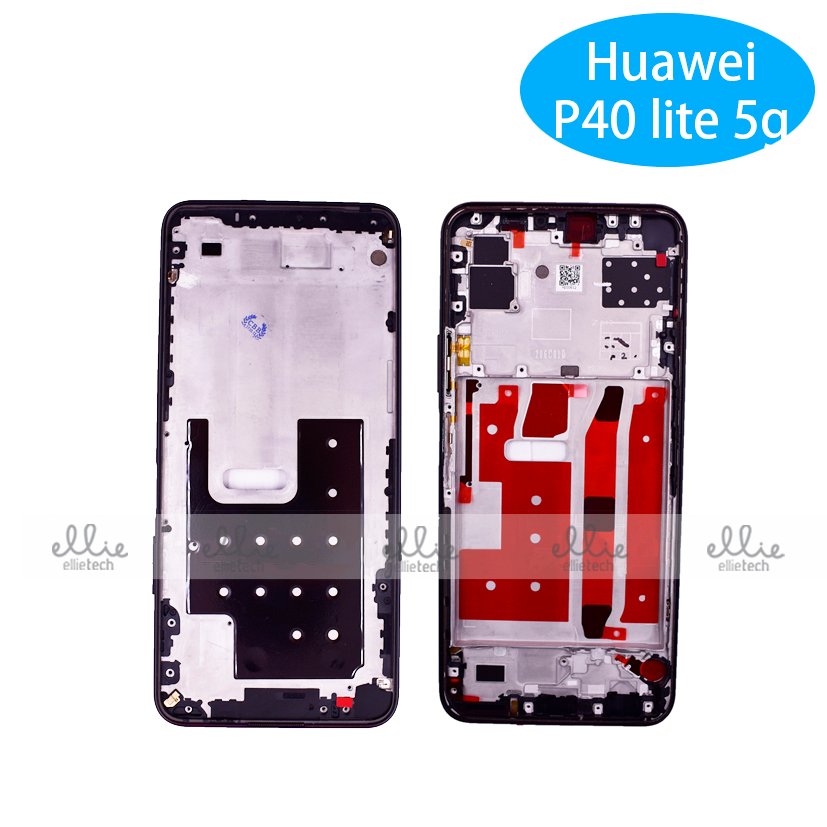 Carcasa intermedia para Huawei P40 Lite 5G/Nova 7SE Verde Original
