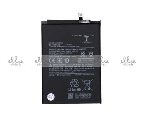 Batería Xiaomi Redmi Note 10 5G (M2103K19G)/Redmi 10 (M2103K19G, M2103K19C)/Redmi 10 2022 (21121119SG)/Xiaomi Poco M3 Pro 5G (M2103K19PG, M2103K19PI) BN5A