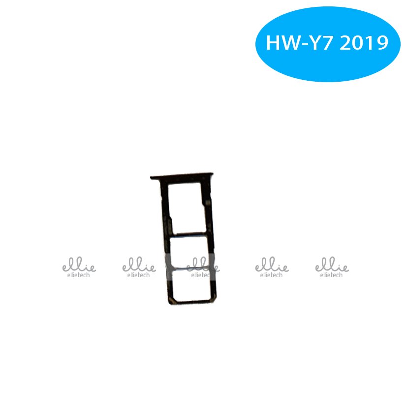 Bandeja de la Tarjeta SIM para Huawei Y7 2019 - negra