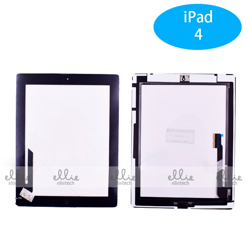 Pantalla Táctil iPad 4 A1458 A1459 A1460 Negra Original con Home Botón Táctil