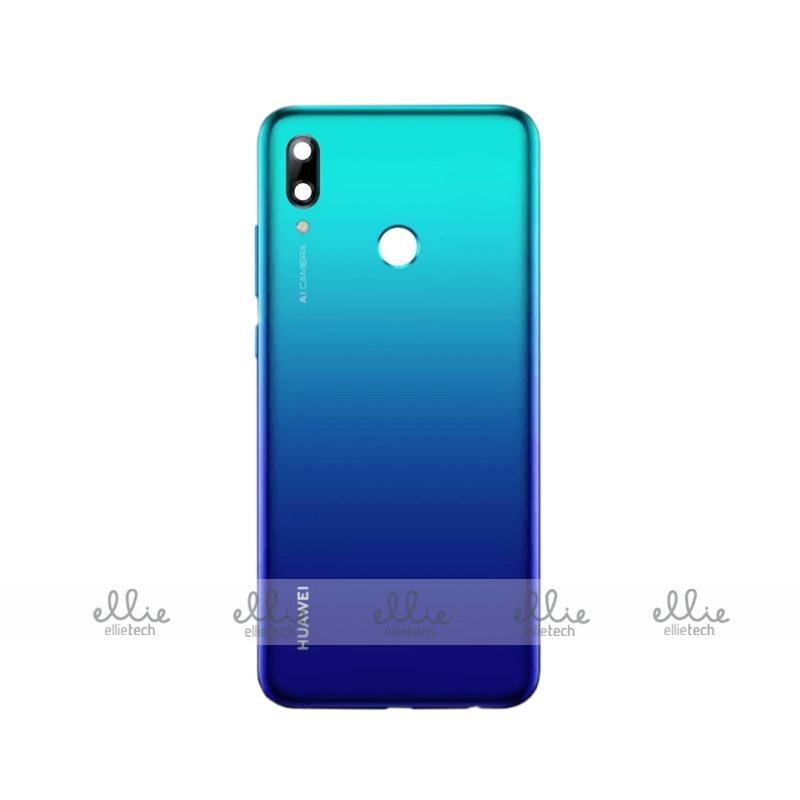 Tapa trasera Huawei P SMART 2019 Azul Aurora Con Lente ORI