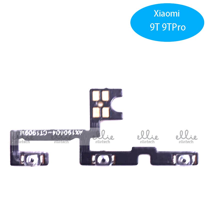 Flex de encendido y volumen para Xiaomi Mi 9T/Xiaomi Mi 9T Pro/Xiaomi Redmi K20/K20 Pro