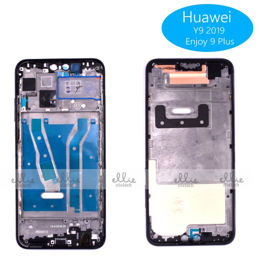 Carcasa intermedia para Huawei Y9 2019/Enjoy 9 Plus Negro Original